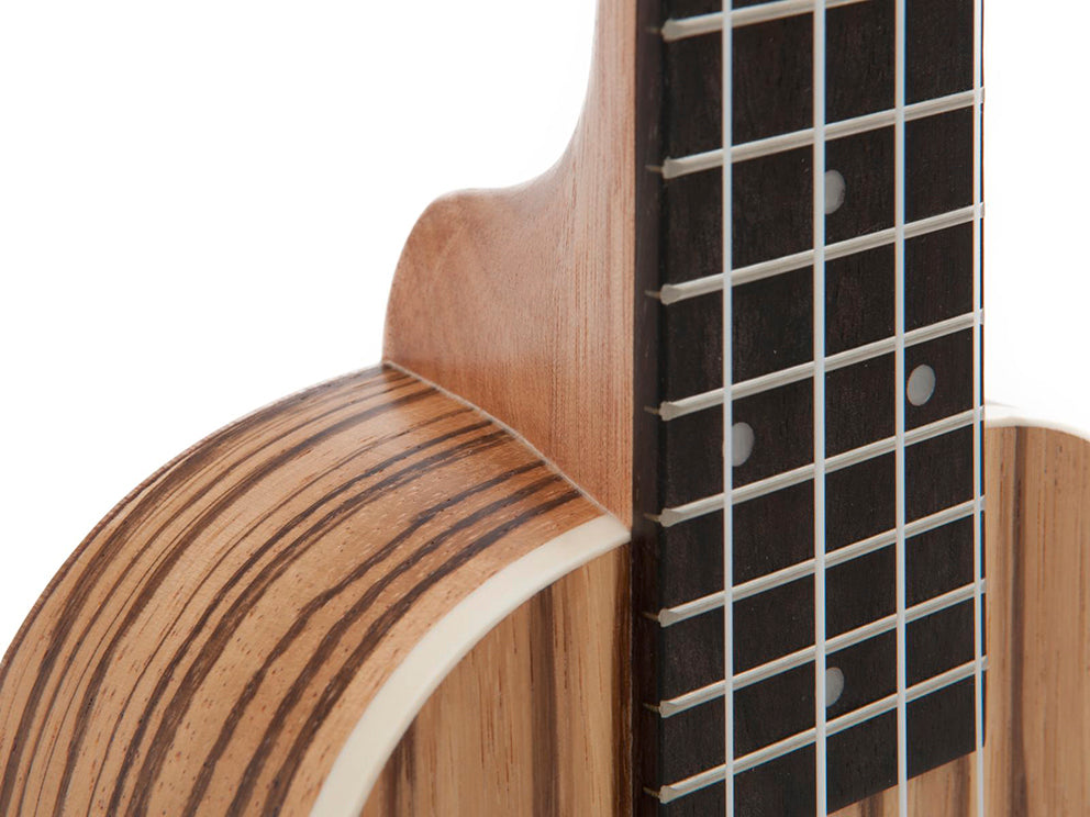 DiMavery UK-400 Sopran Ukulele (Zebratræ)