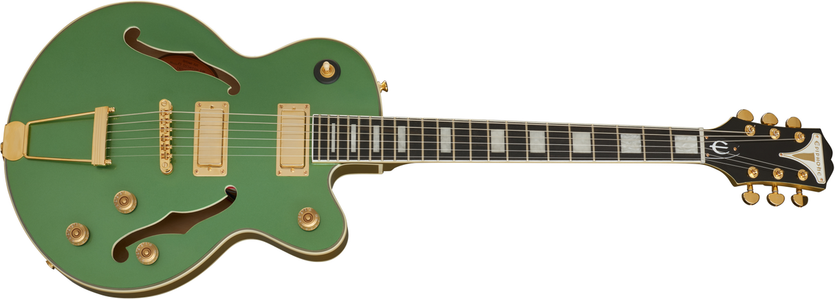 Epiphone Uptown Kat ES elgitarr (Emerald Green Metallic )
