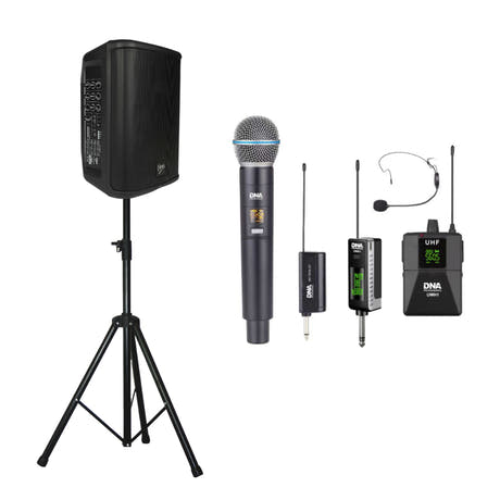 V-TONE ALPHA 8 aktiv högtalare med batteri