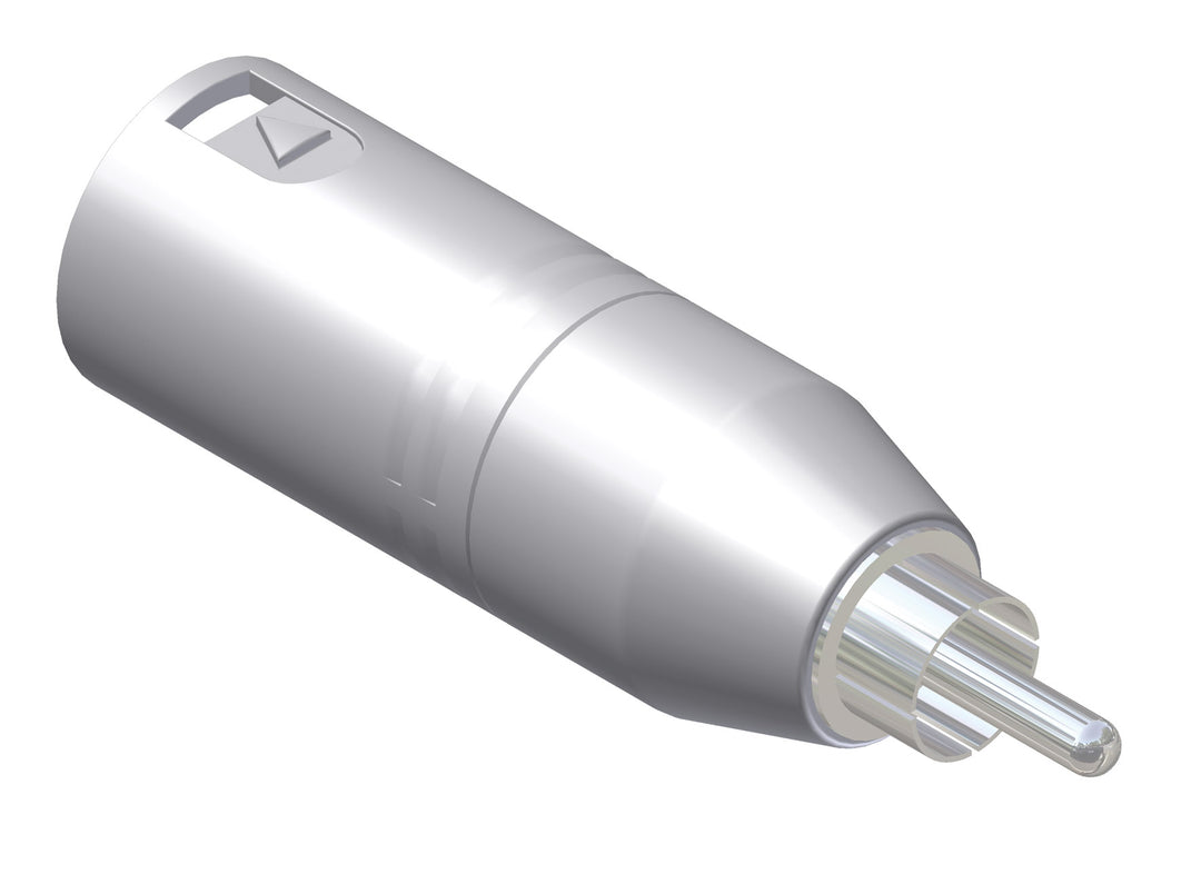 Adapter XLR hane > RCA hane