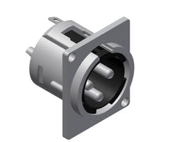 XLR chassis 3-pol hona D-series