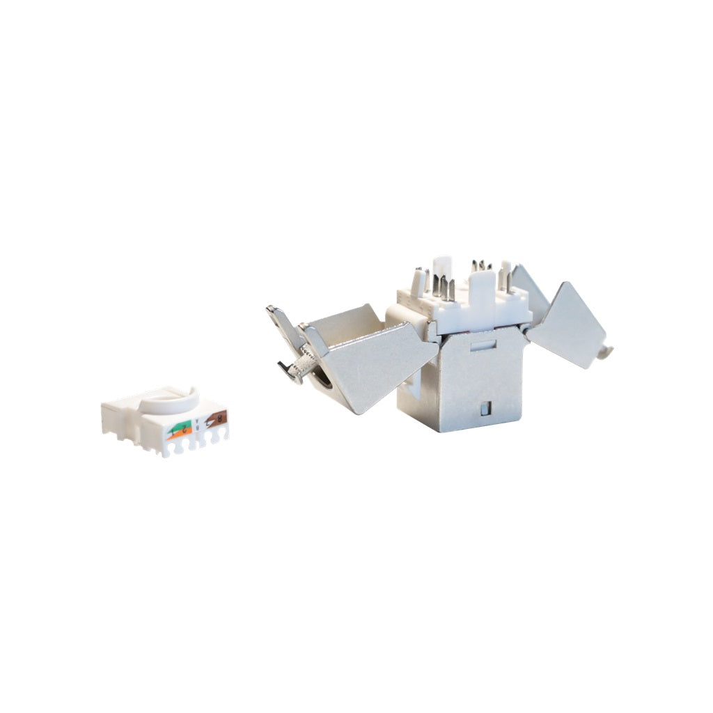 Keystone adapter Cat6 Os skärmad, IDC termination