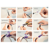 ProCab CAT6A RJ45 modular stik, skærmet