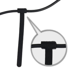 Kabelband kardborreband Hook & Loop 10 st. (200 mm)