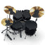 Vic Firth MUTEPP4 dämpningsset för trumma & cymbal, förpackat