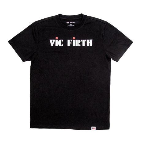 Vic Firth Classic Logo svart T-shirt - X-Large