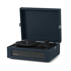 Crosley Voyager skivspelare tvåvägs Bluetooth (marinblå)