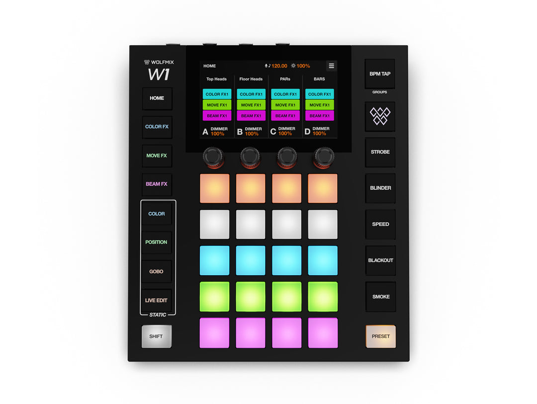 Wolfmix W1-MK3 DMX ljusmixer