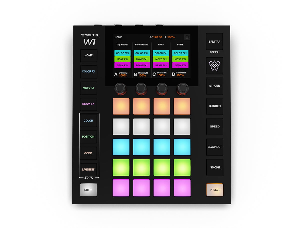 Wolfmix W1-MK3 DMX ljusmixer