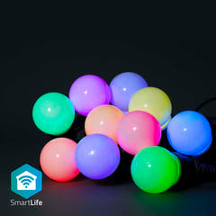 SmartLife Dekorativ Ljuskedja m. 10 st. LED-lampor