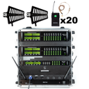 Renton Rack Trådlöst System (20 Headset)