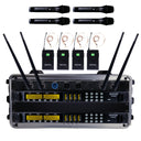 Renton Rack Trådlöst Kombi System (4 Handhållna + 4 Headset)