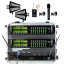 Renton Rack Trådlöst Kombi System (8 Handhållna + 8 Headset)