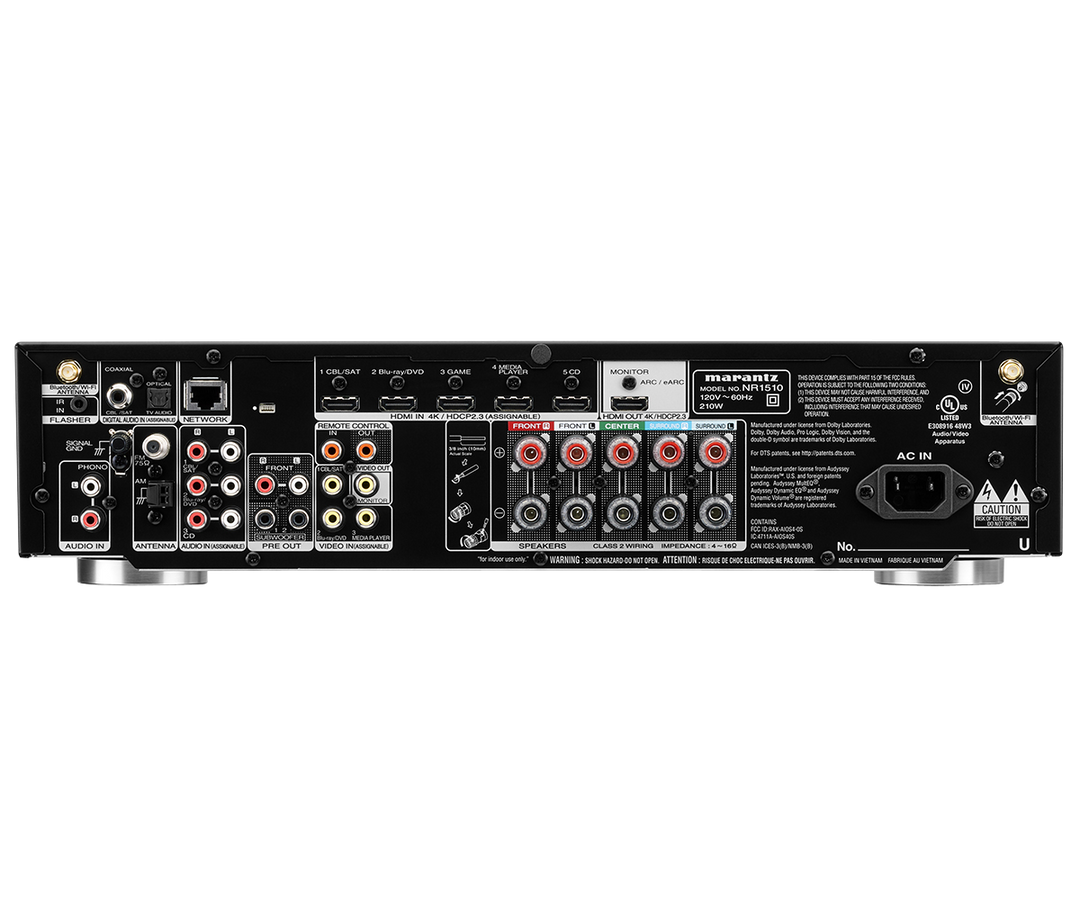Marantz NR1510/N1B 5.2 Surroundmottagare (svart)