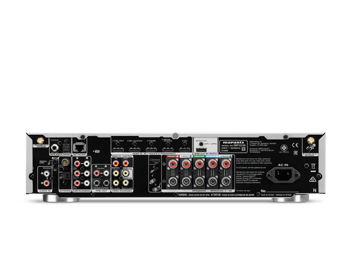 Marantz NR1510/N1SG 5.2 Surroundmottagare, Silver