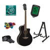 Yamaha APX600 Western Guitar Starter Kit (svart)