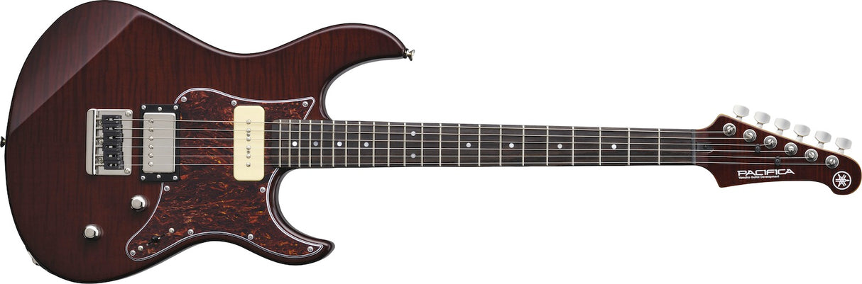 Yamaha Pacifica elgitarr GPA611H Flame Maple elgitarr ( Root Beer )