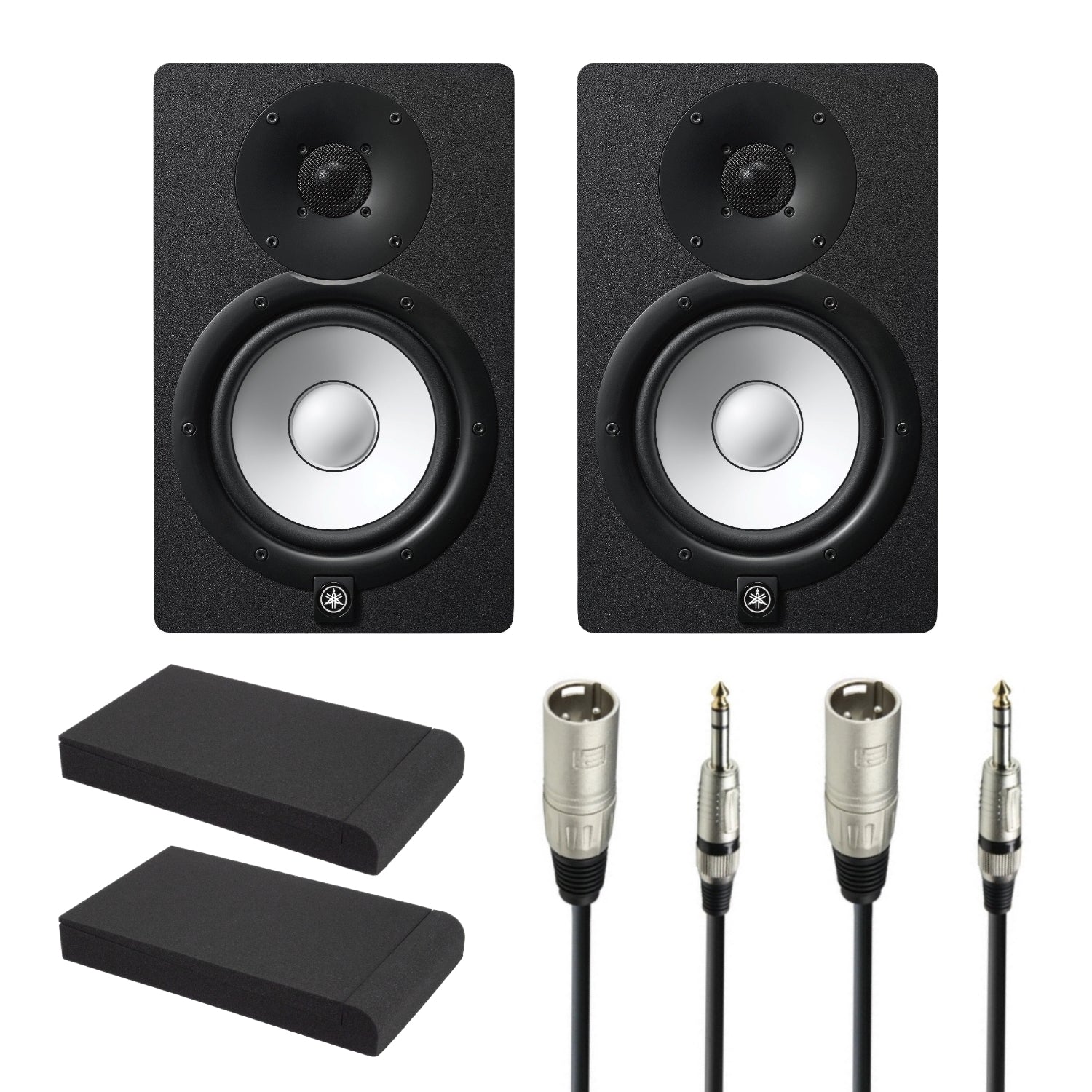 Yamaha HS7 Studio Monitor Starter Pack (svart)