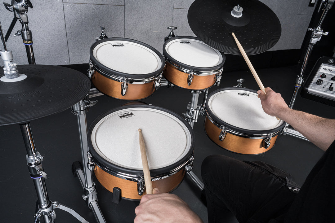 Yamaha DTX10K-X elektriskt trumset (äkta Wood )