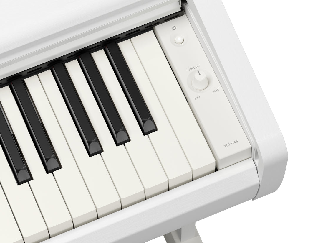Yamaha YDP-146WH Digital Piano (Hvid)