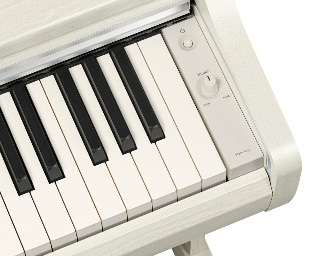 Yamaha YDP-166WB Digital Piano (Hvid Ask)