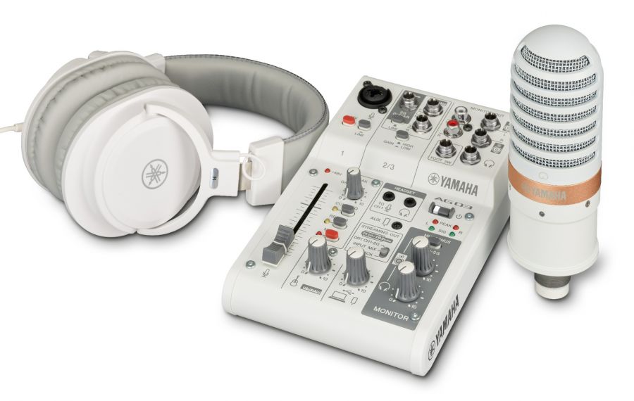 Yamaha AG03 MkII - Live Streaming Bundle (Vit)