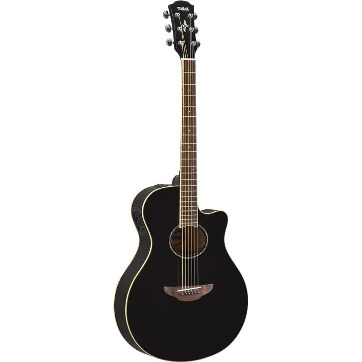 Yamaha APX600 Western gitarr (svart + gratis tuner)