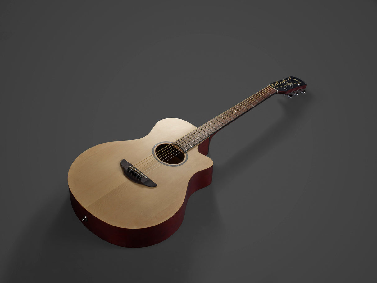 Yamaha APX600MNS Western gitarr (naturlig Satin )