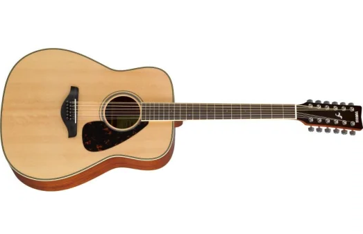 Yamaha FG820-12 NTII 12-strängad Western gitarr (naturlig)