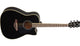 Yamaha FGC-TA transakustisk Western gitarr (svart)