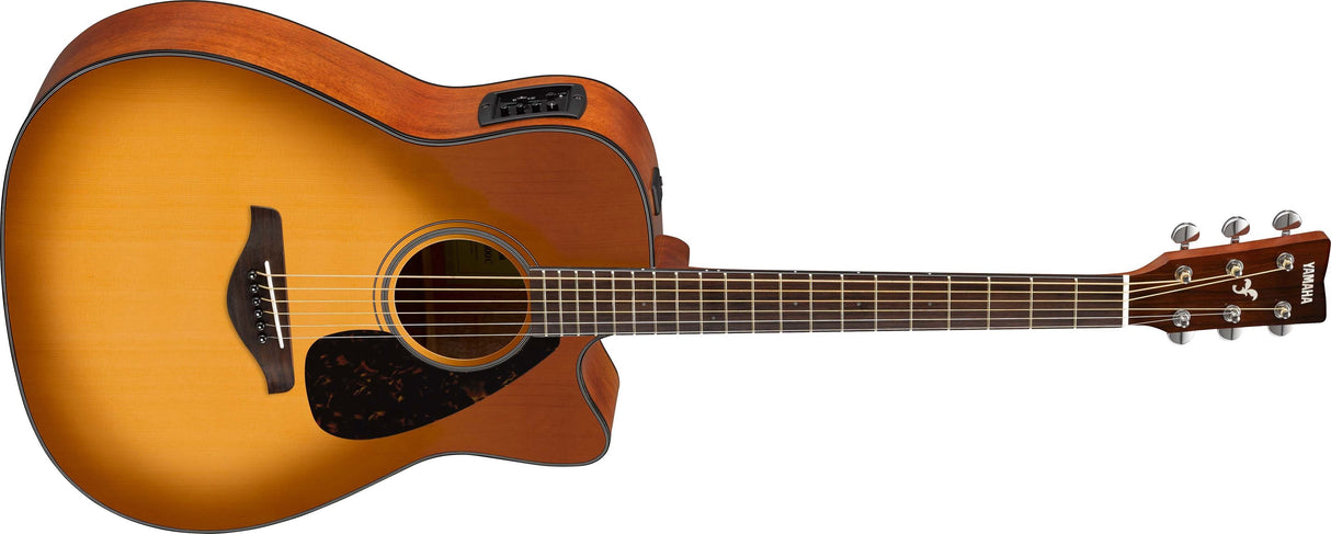 Yamaha FGX800C Western gitarr (Sandburst)