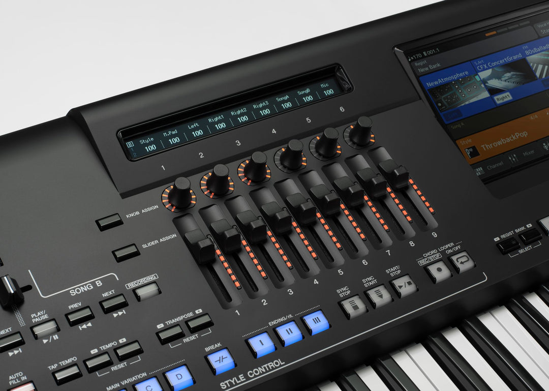 Yamaha Genos 2 keyboard/högtalarpaket