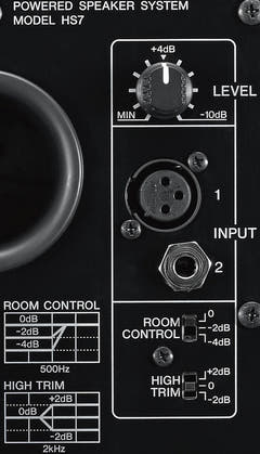 Yamaha HS7 MP Studiomonitorer (matchat par)