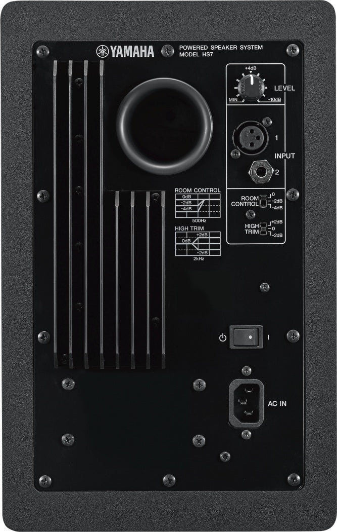 Yamaha HS7 Studio Monitor Starter Pack (svart)