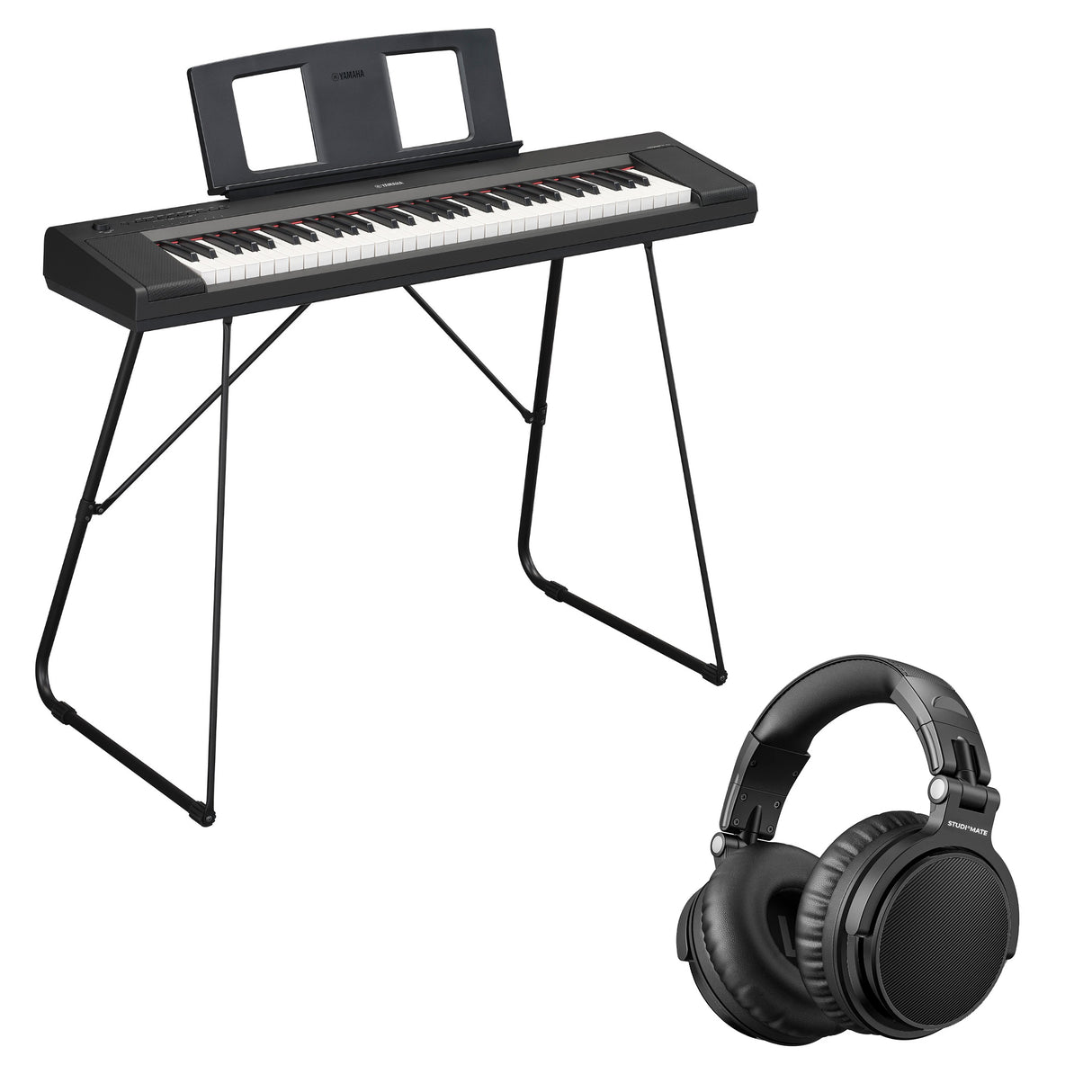 Yamaha NP-15B startpaket (svart)