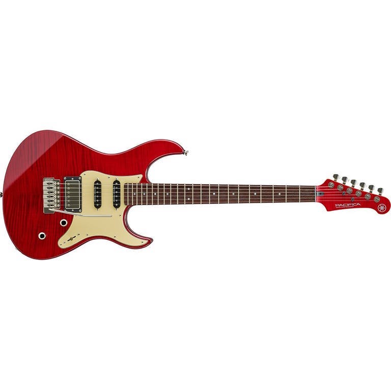 Yamaha Pacifica elgitarr GPA612VII Flame Maple elgitarr ( Fire Red )