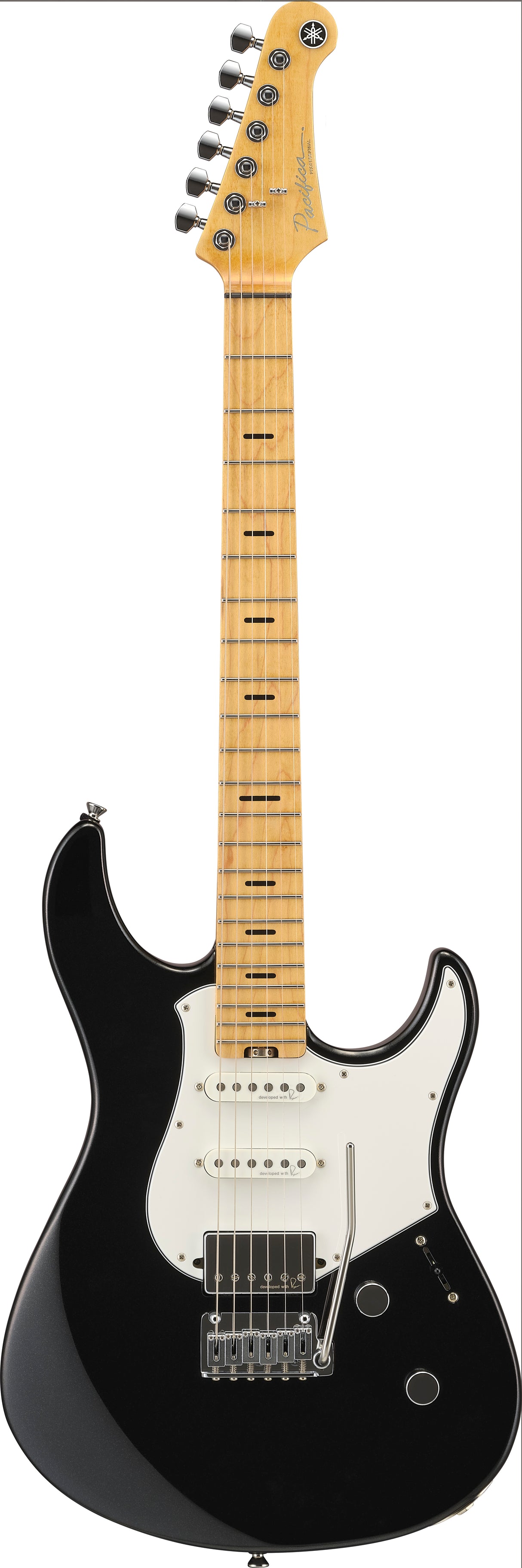 Yamaha Pacifica Pro PACP12M elgitarr (lönn, Black Metallic )