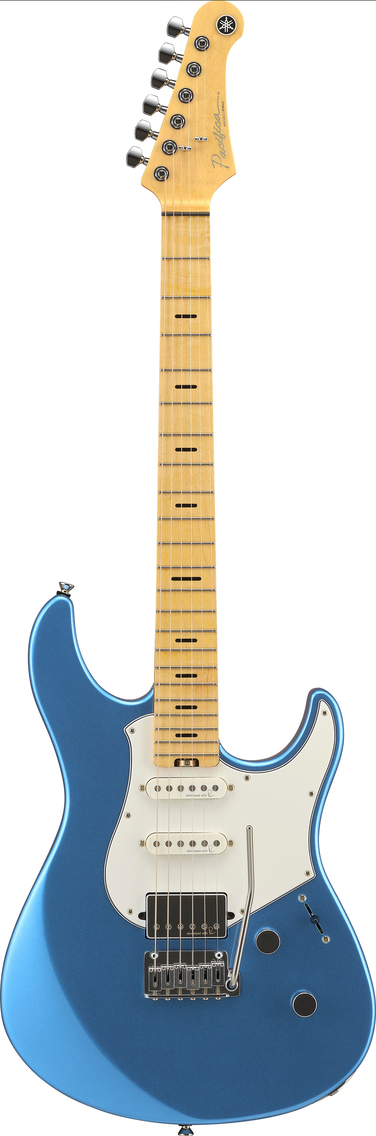 Yamaha Pacifica Pro PACP12M elgitarr (lönn, gnistrande Blue )
