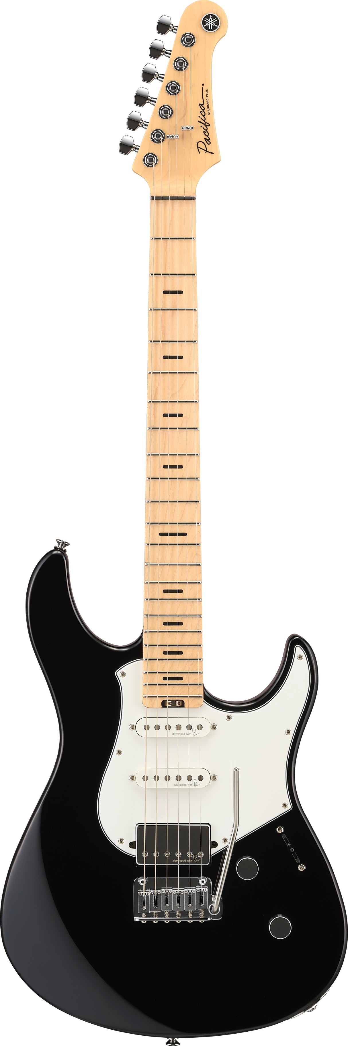 Yamaha Pacifica Standard Plus PACS12M elgitarr (lönn, svart)