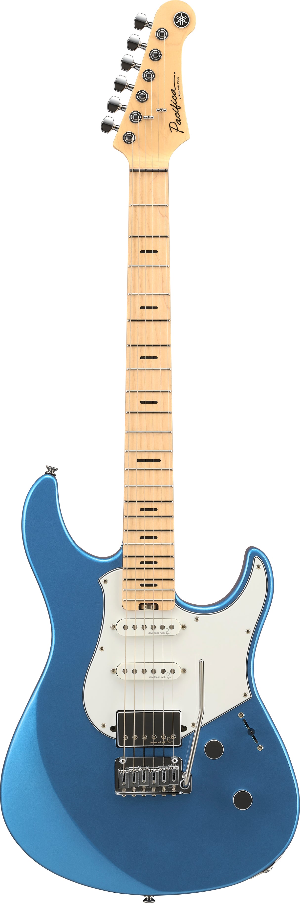 Yamaha Pacifica Standard Plus PACS12M elgitarr (lönn, gnistrande Blue )