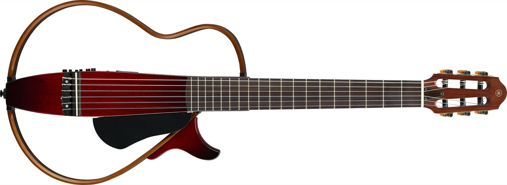 Yamaha SLG200N Silent Guitar Nylon (Crimson Red Burst )