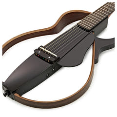 Yamaha SLG200S Silent Steel Guitar (genomskinlig Black )