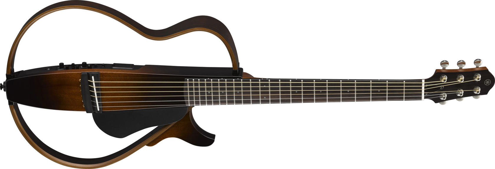 Yamaha SLG200S Silent Steel Guitar (genomskinlig Black )