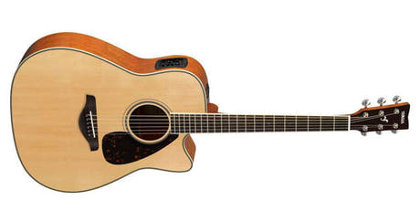 Yamaha Western Guitar FGX820C (naturlig)