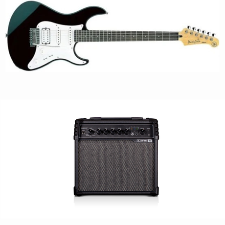 Yamaha Pacifica elgitarr GPA112JBLII (svart)