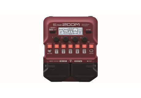Zoom B1 Fyrbas multieffekt
