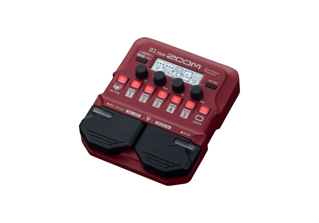 Zoom B1 Fyrbas multieffekt