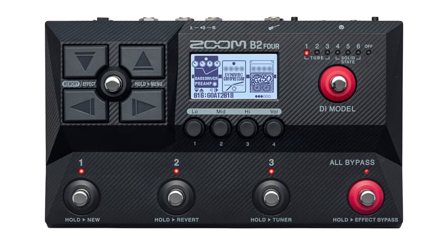 Zoom B2 FYRA Bas Multi-Effect