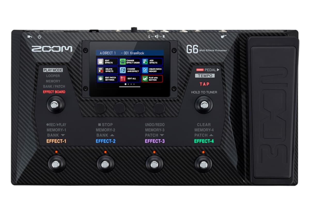 Zoom G6 Guitar Multi-Effect