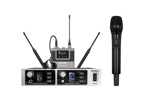 Acemic trådlös Mikrofoner och trådlös in-ear monitor - modell M2